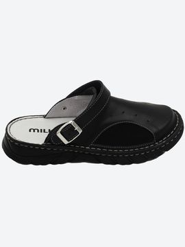 15 | "Kina" | Черные женские медицинские сабо натуральная кожа