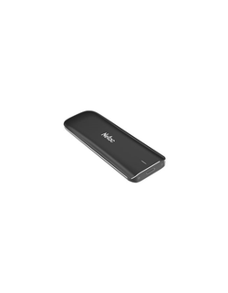 Ssd накопитель Netac ZX Black 1TB USB 3.2 Gen 2 Type-C External SSD, R/W up to 1050MB/950MB/s, with USB C to A cable and USB C to C cable 3Y wty