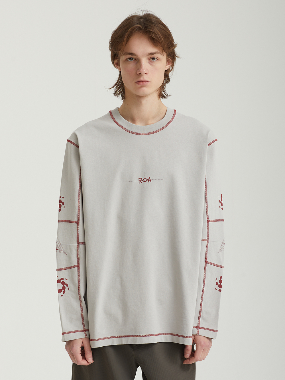 Мужской Лонгслив Info Stitch Organic