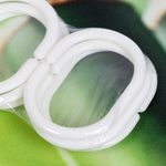 Штора для ванн 180х180 см, ПЭ, Орхидея белая, STSC1031