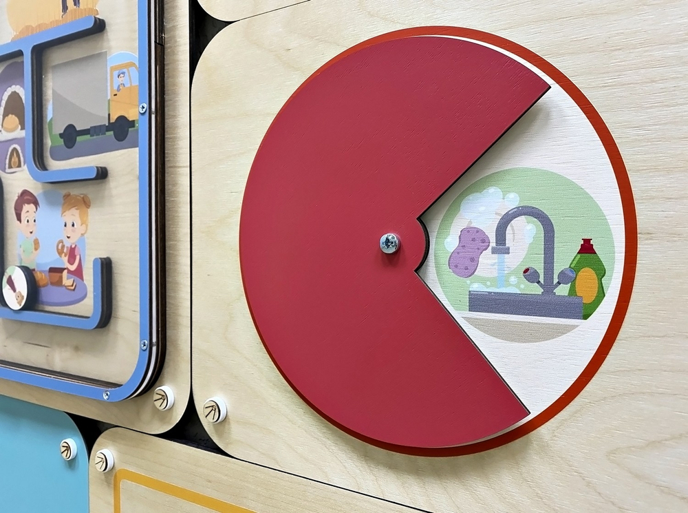 Дидактическая настенная панель Все профессии важны