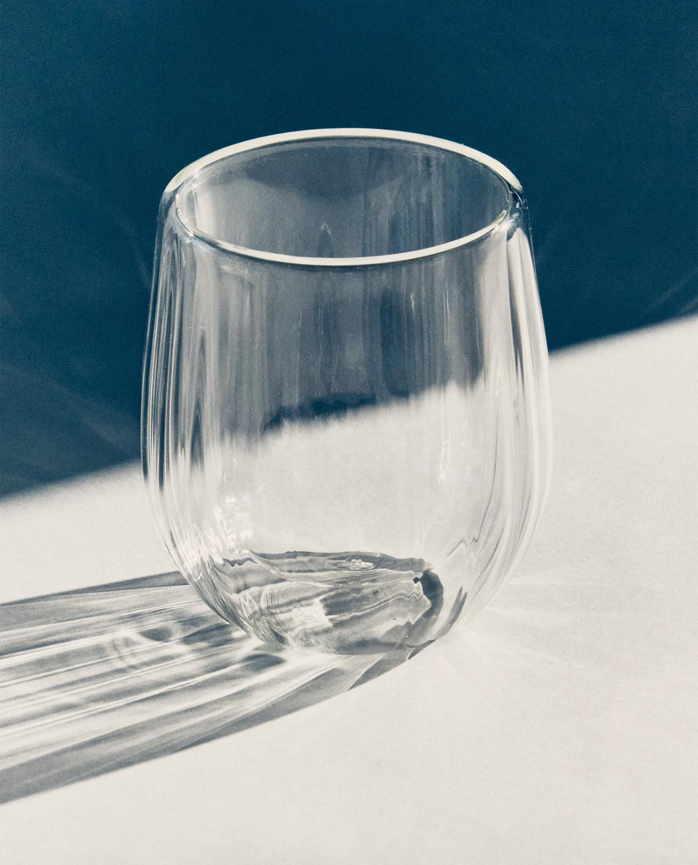 Zara Home стакан из боросиликатного стекла, цвет прозрачный, 6.7 см · 8208/210