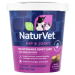 NaturVet, hip & Joint, уход за суставами с хондроитином, для собак и кошек, бекон и курица, 70 жевательных таблеток, 154 г (5,4 унции)