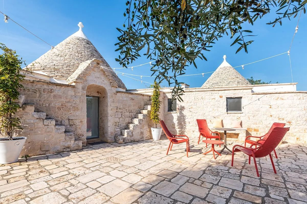 Стол пластиковый обеденный Nardi Spritz + Spritz Mini, красный, Ø605х400-765 мм