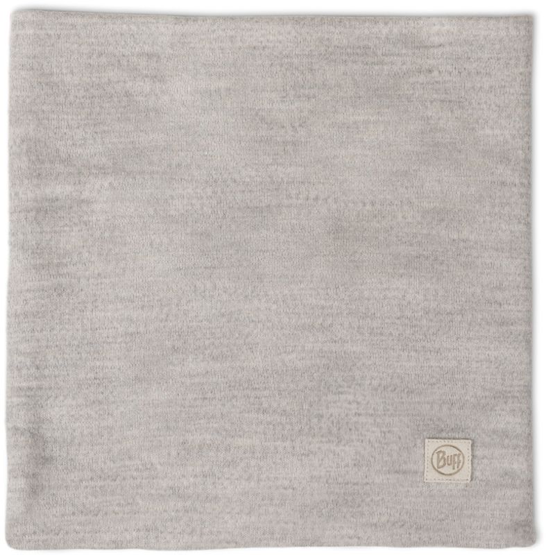 Шерстяной шарф-труба Buff Merino Heavyweight Solid Cloud Фото 4