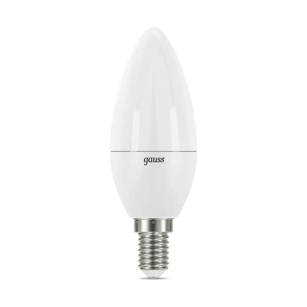 Лампа Gauss LED Свеча 7W E14 560 lm 3000K диммир. 103101107-D