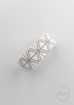 Схема PEYOTE, Схема браслета мозаичное плетение, узор из Miyuki Delica 11/0, файл PDF, №231