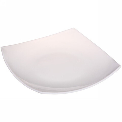 Тарелка «White magic» 26,5*26,5см стеклокерамика Квадрат