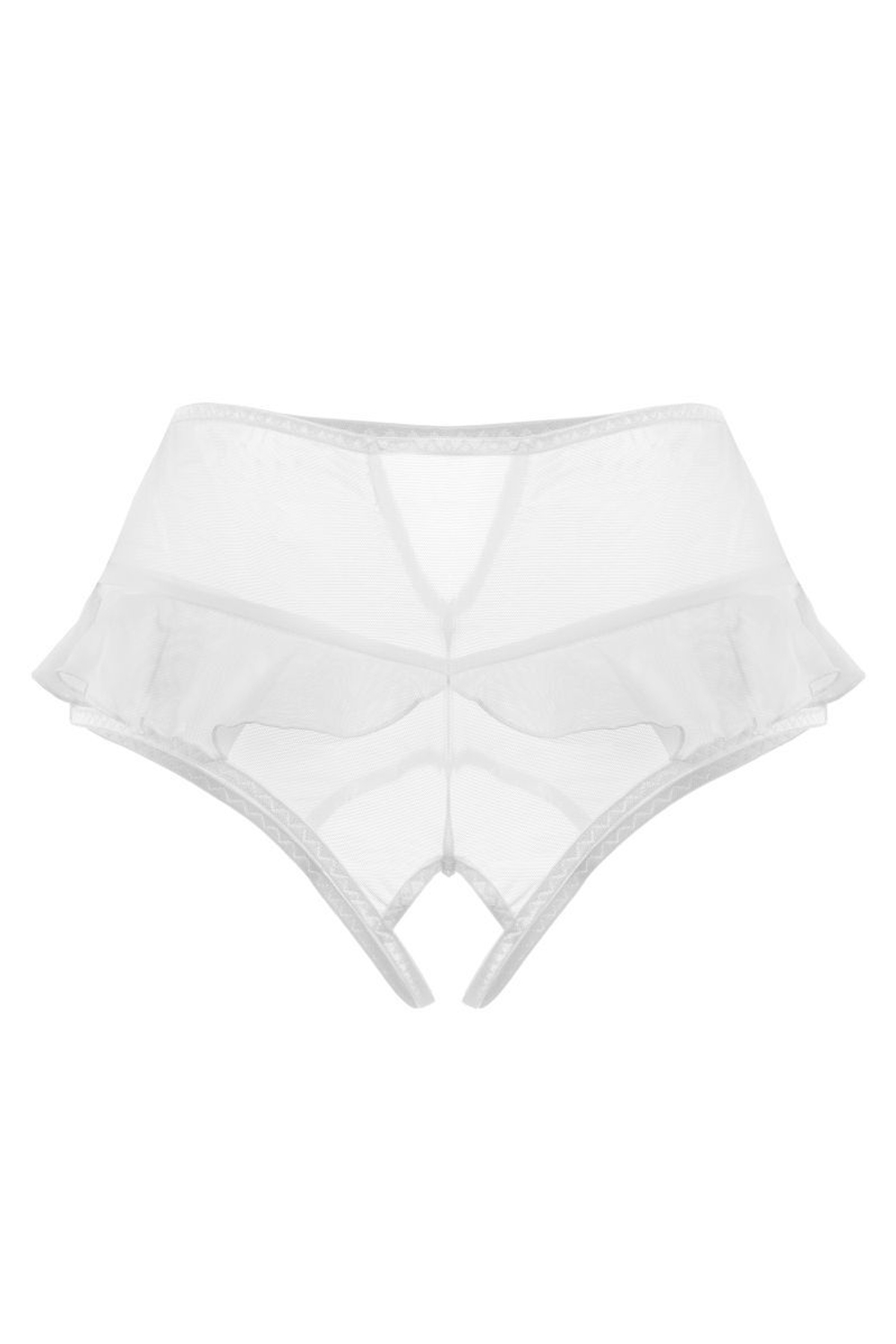 Эротические трусики Lana с высокой посадкой (Размер: 46-48) (Цвет: белый)