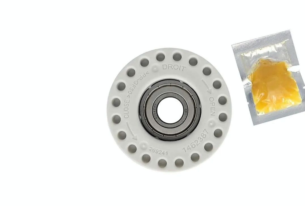 Суппорт 1460125 для вертикальной стиральной машины (правая резьба - по часовой) AEG ZANUSSI ELECTROLUX/ Опора для с обратной стороны шкива EBI 062