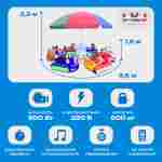 Электрическая Аттракцион карусель «Юный строитель», 3,6х3,3 м