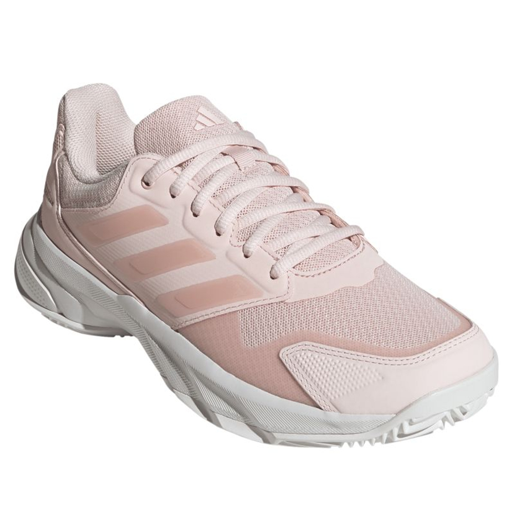 Женские Кроссовки теннисные Adidas CourtJam Control 3 W Clay - pink/white