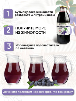 Сок жимолости, 750 мл