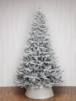 Заснеженная елка «Хеймдалль» (Литая хвоя) 180 см / 1,8 м