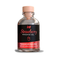 Массажный гель с ароматом клубники INTT Strawberry 30мл