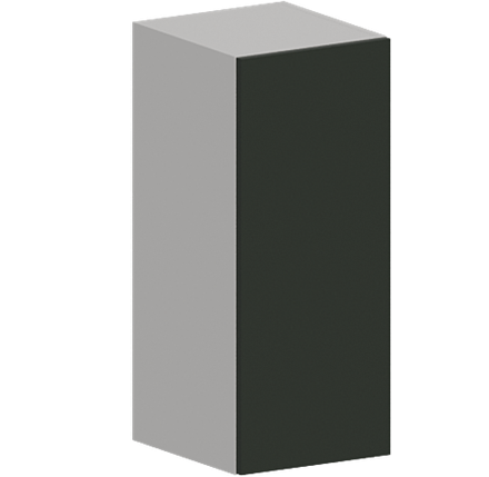 Кухня Модуль ШВ 300 Белый / Насыщенно-зеленый