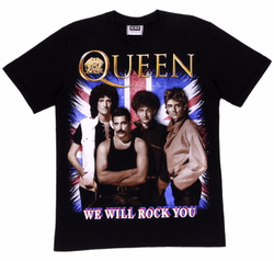 Футболка Queen (группа на флаге)