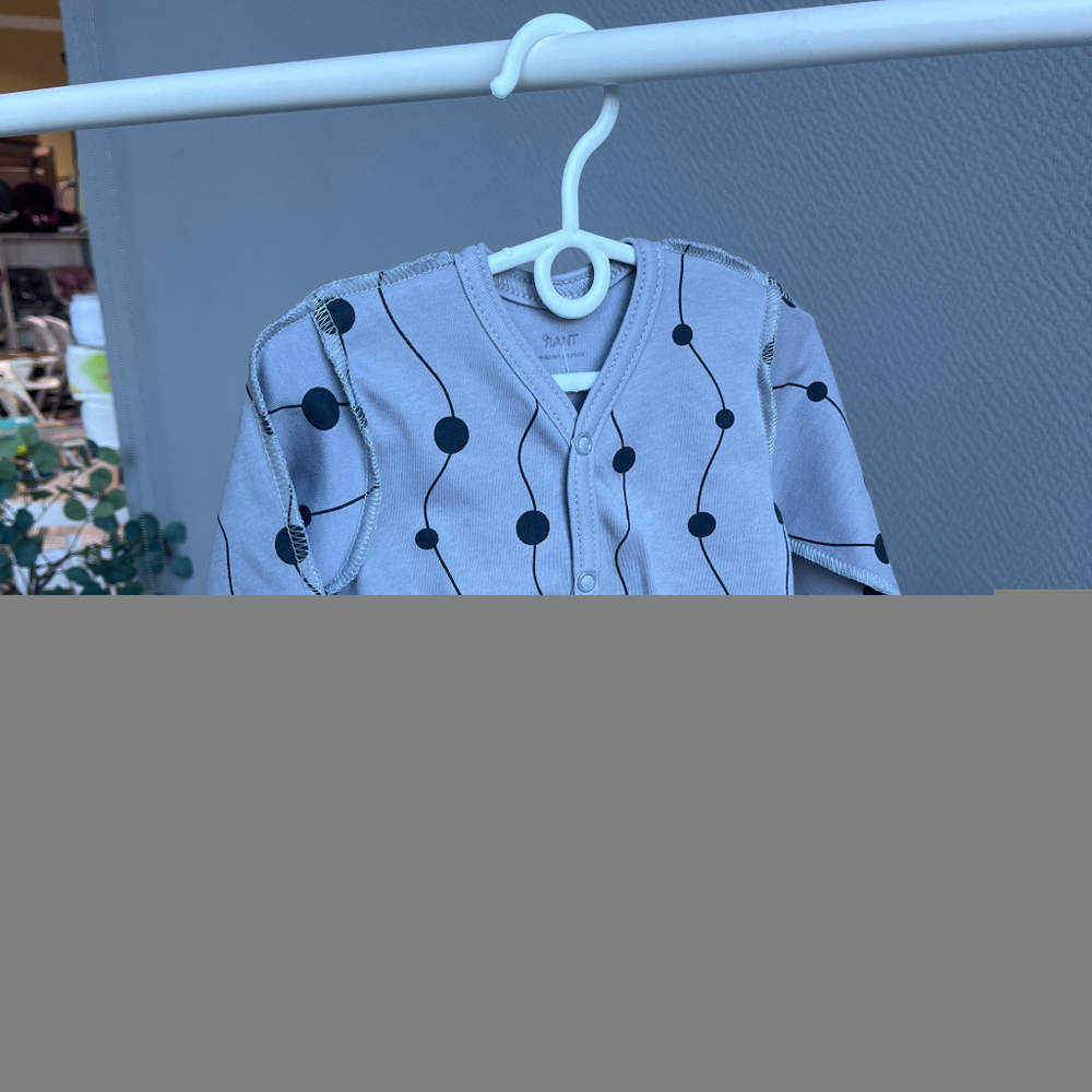 Боди с длинным рукавом HUGS AND KISSES (RANT) 6773