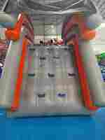 Надувная герметичная водная горка «АкваДрайв PRO» ПВХ: 0,9 мм 4*2*3,2 м