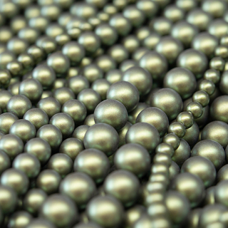 Хрустальный жемчуг, оттенок "Оазис", шар 8мм, улучшенное сатиновое покрытие