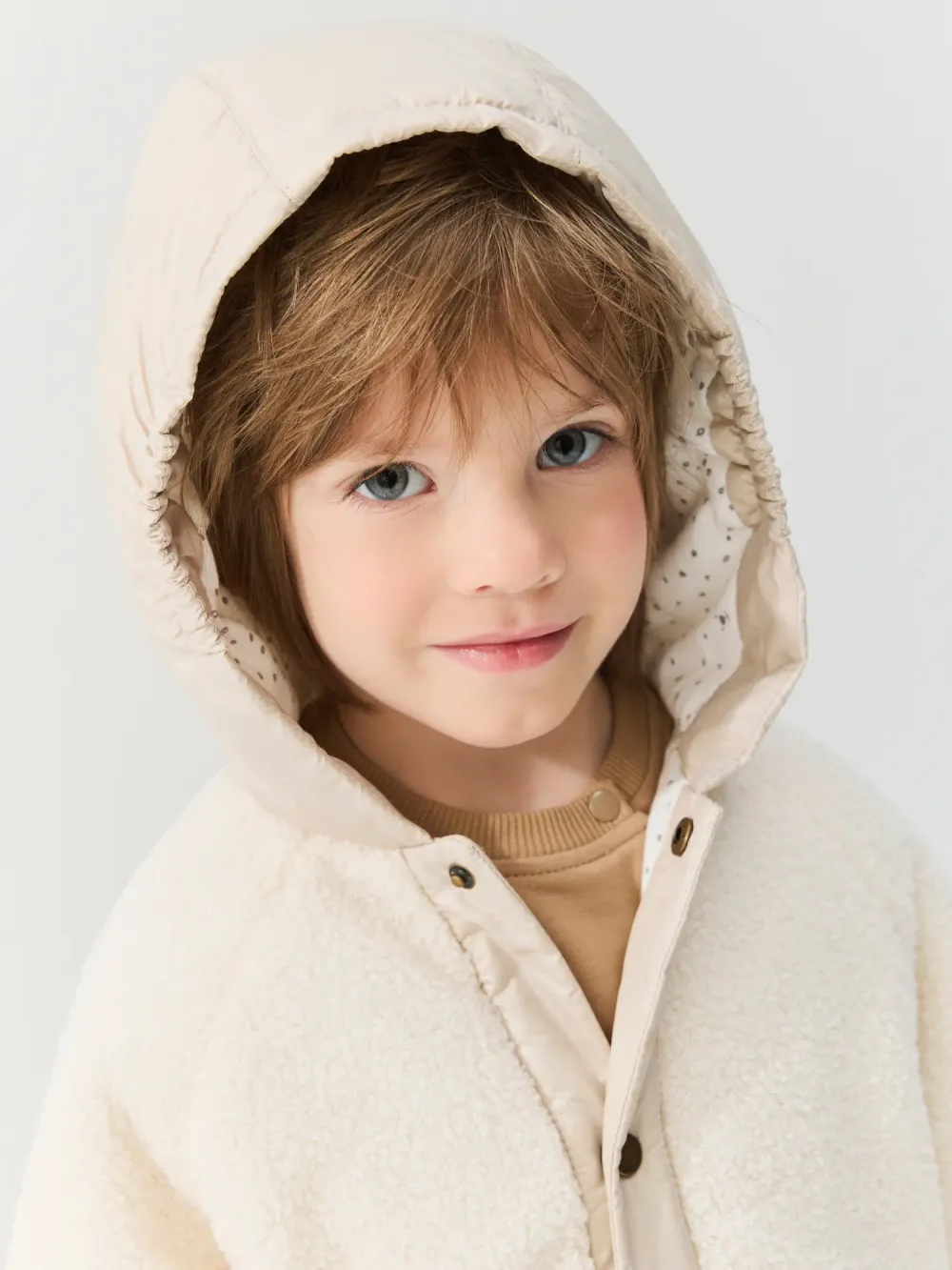 Куртка меховая "Молоко" 0+