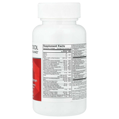 Protocol for Life Balance, Ortho Multi™, капсулы для женщин, 90 капсул