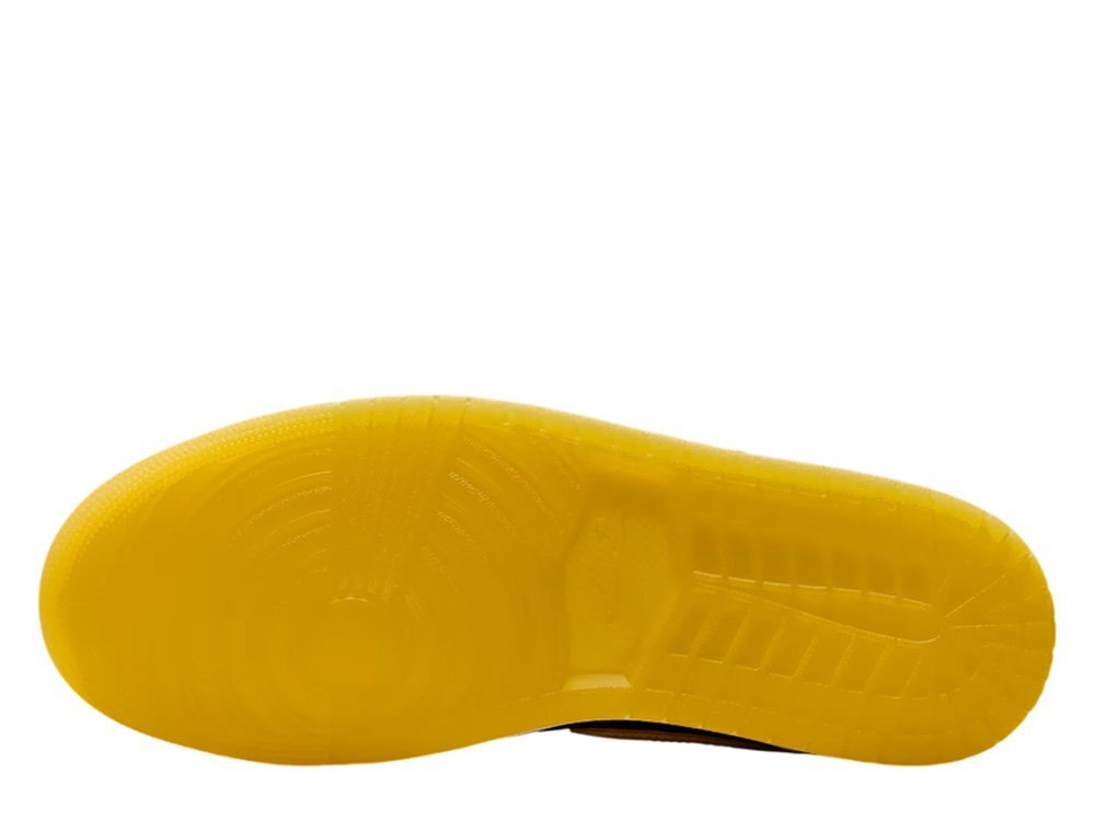 Баскетбольные кроссовки Air Jordan 1 Mid SE Yellow Shoes