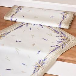 НАБОР ПОЛОТЕНЕЦ ИЗ 2-Х ШТ "ДУША ПРОВАНСА",40Х60СМ, 100% ХЛОПОК,ТВИЛ,БЕЛЫЙ