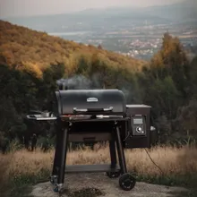 Пеллетный гриль-коптильня Broil King Pellet Regal 500 с вертелом
