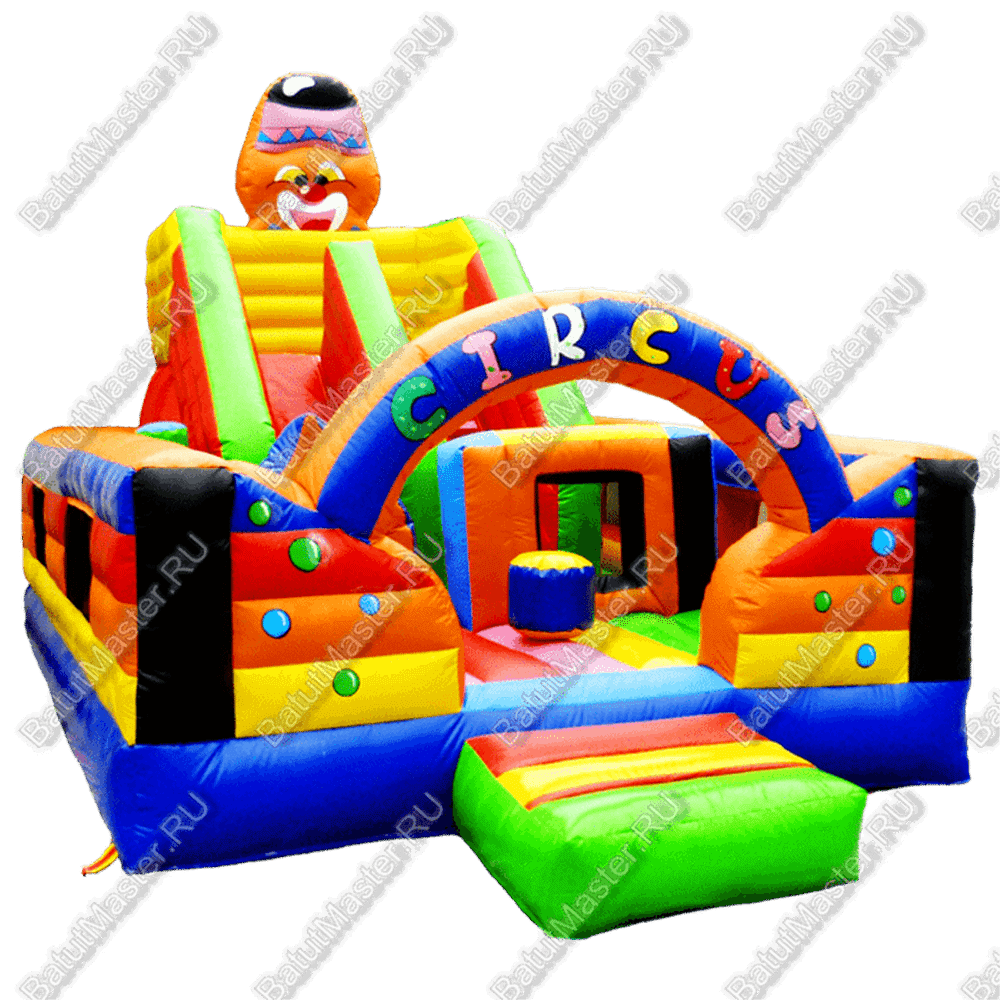Коммерческий надувной батут "Цирковое наслаждение"