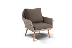 Прованс, лаунж-зона плетеная из искусственного ротанга, цвет бежевый