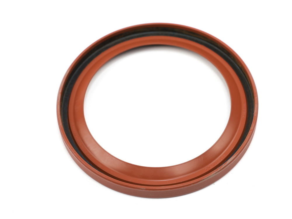 Манжета 105х130х12 а/м КАМАЗ коленчатого вала задняя (красная с конической губой/ FPM+МКВ) Резинотехника г. Балаково ( ОЕ РТ7405.1005160МКВ )