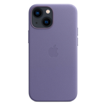 Кожаный чехол с поддержкой MagSafe Apple Leather Case для iPhone 13 mini, Wisteria (Сиреневая глициния)