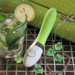 Зеленый элегантный вибратор Liv Lime Green (LELO)