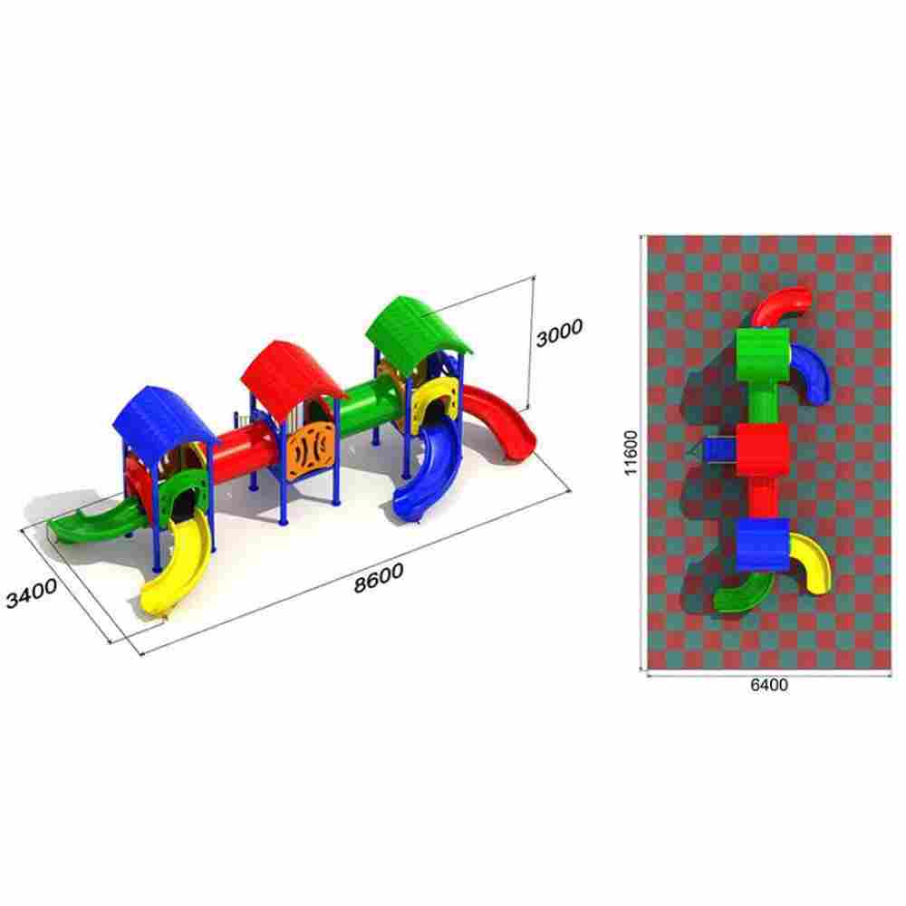 Детский игровой комплекс «Каменная Башня»