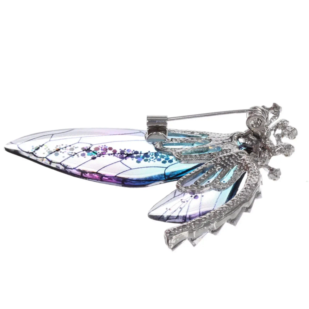 Брошь «KLEVER KS», Стрекоза, цвет как на фото, 6*4,7см (символ Перерождения)