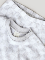 Лонгслив и брюки в комплекте для малышей Next E48-225, Белый, Серый