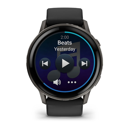 Умные часы Garmin Venu 4 - 45мм Slate with Black Silicone Band