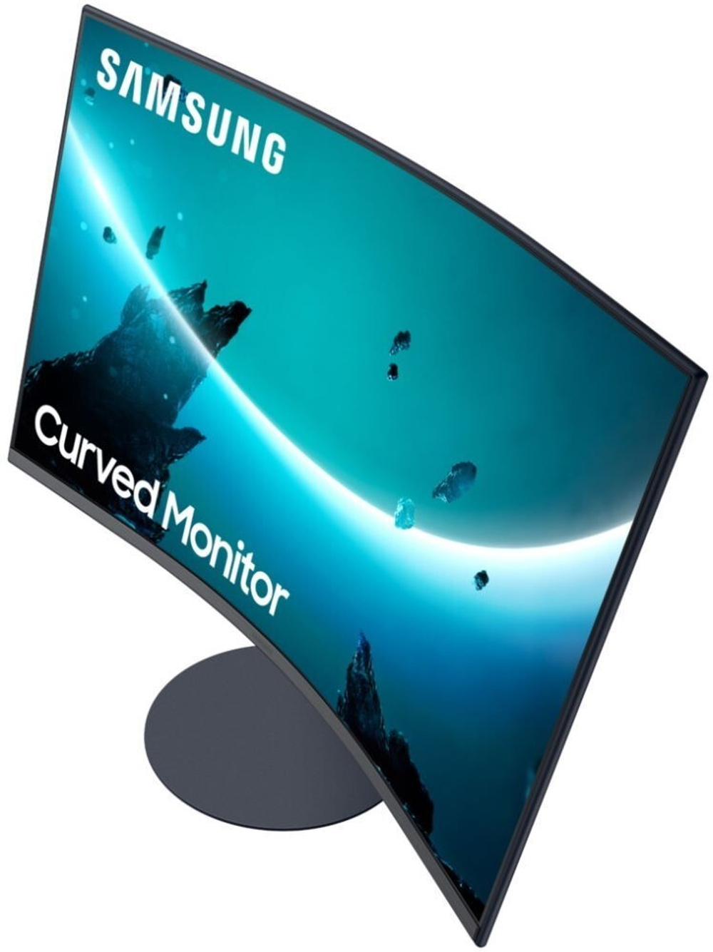 Монитор Samsung 27" C27T550FDI 1920x1080 VA WLED 75Гц 4ms Curved FreeSync VGA HDMI DisplayPort