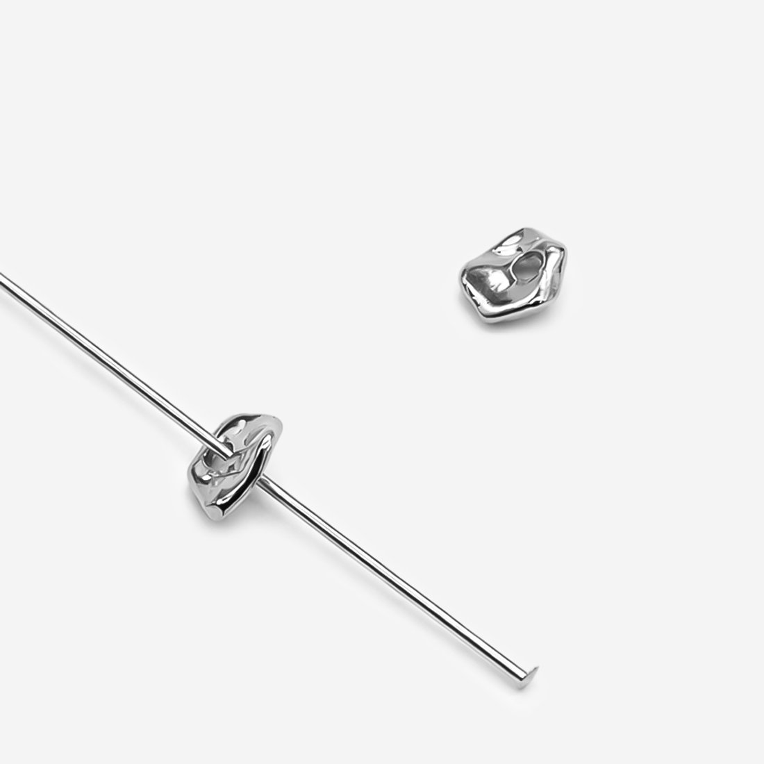 Спайсер-разделитель "Самородок", 2,5-5,5мм, родирование