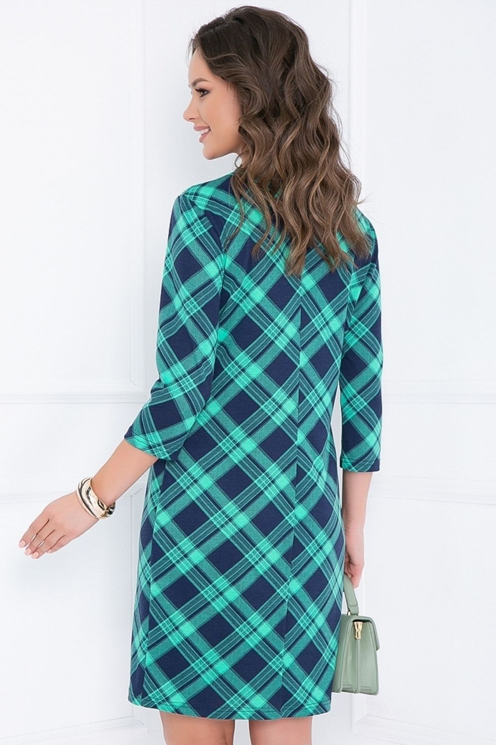 ПЛАТЬЕ ПЬЕМОНТИ (БИРЮЗА) Bellovera (Акция)