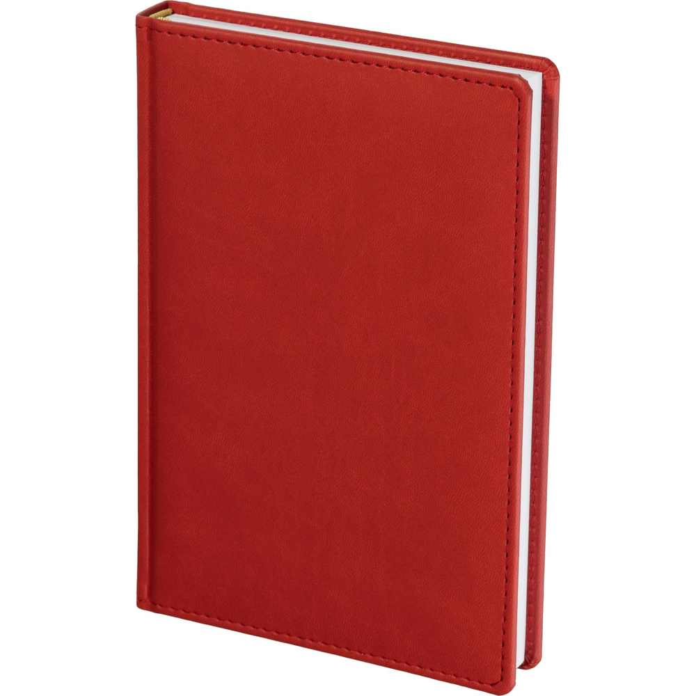 Ежедневник недатированный красный,А5,143х210мм,176л,ATTACHE Сиам