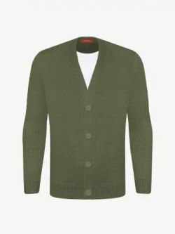 Кардиган с пуговицами из хлопка