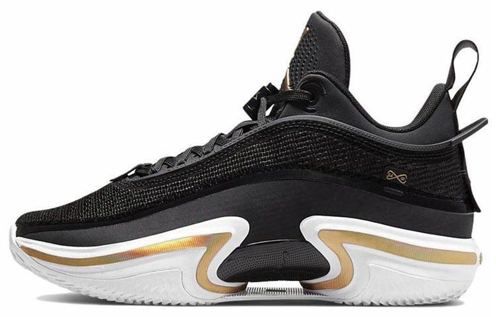 Кроссовки Jordan Air Jordan 36 Low Pf Black Gold Tpu
