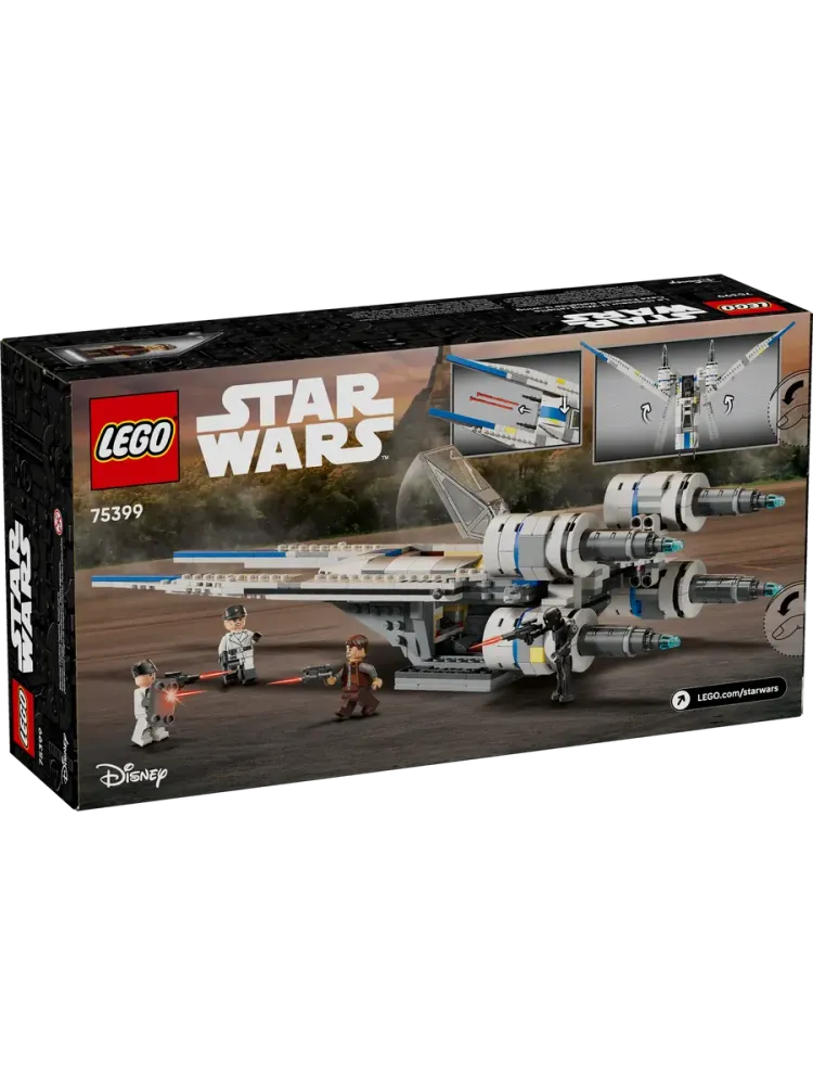 Конструктор Star Wars 75399 Звёздный истребитель повстанцев