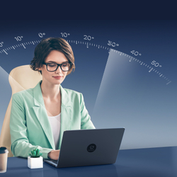 Защитная пленка анти-шпион для экрана ноутбука MacBook Pro 16 (2019, 2021, 2023, 2024) от от Dux Ducis, серия Leno Series Privacy Film