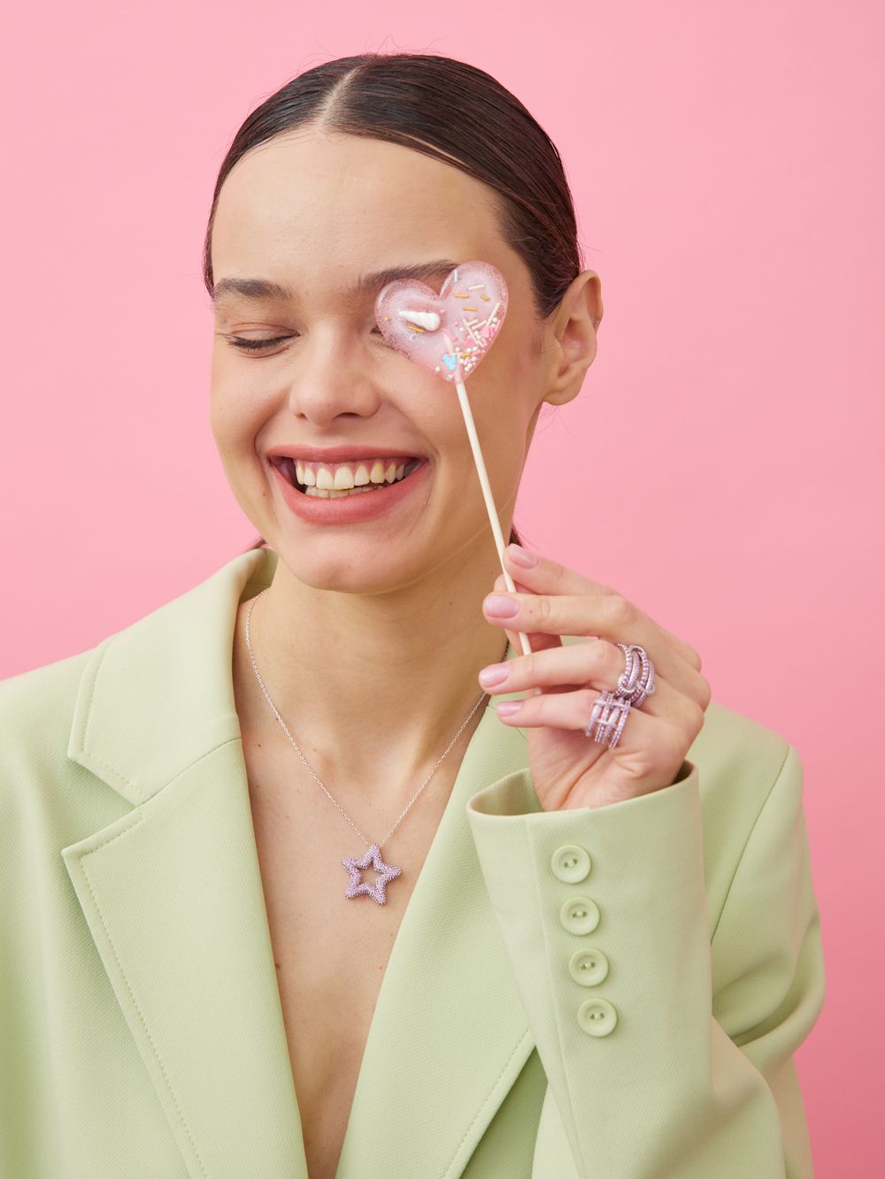 КОЛЬЦО "WOW PINK"