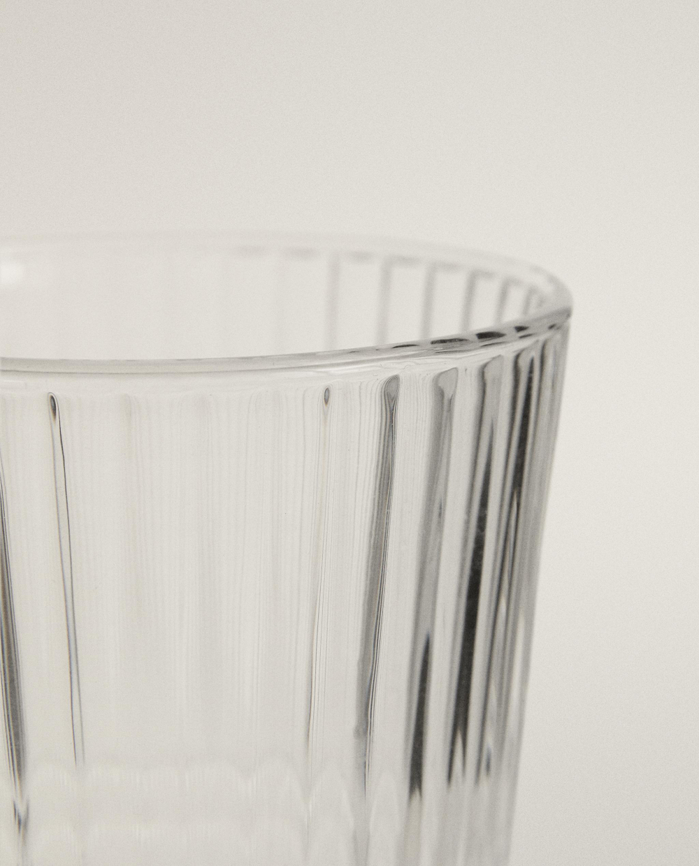 Zara Home стакан из стекла, цвет прозрачный, 10 см · 6289/401