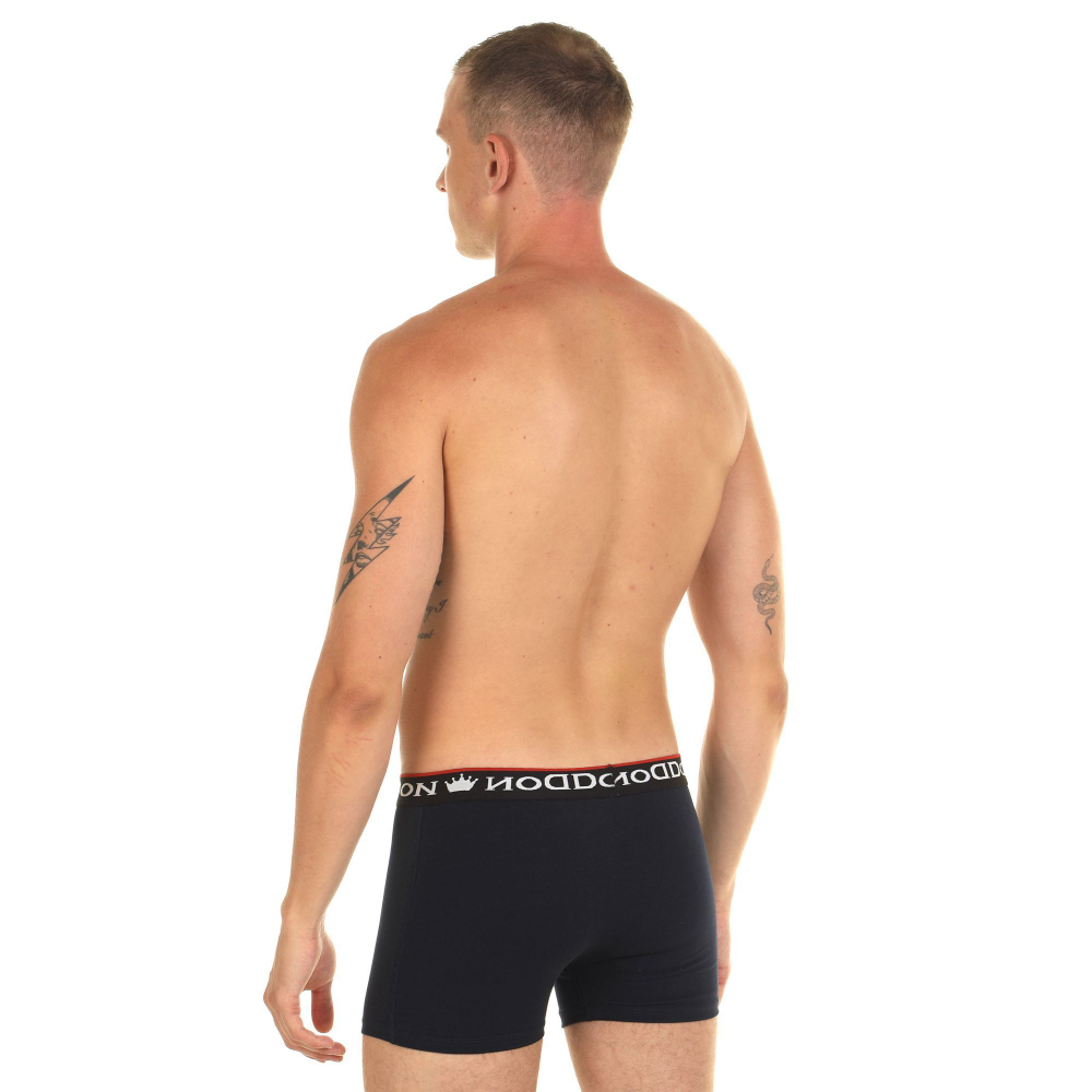 Набор из 3 темно-синих трусов-боксеров DonDon (Размер: M) (Цвет: темно-синий)