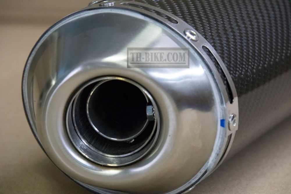 Full Exhaust System for Honda CRF250L-M-Rally (2012-2020). Made in Thailand. MOTO-X V.1 Carbon